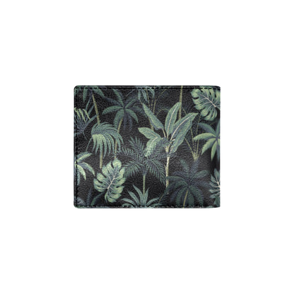 Rainforest Pattern Print Design RF02 Men's ID Card Wallet