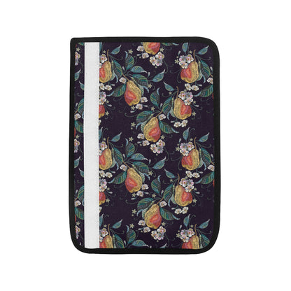 Pear Pattern Print Design PE02 Car Seat Belt Cover