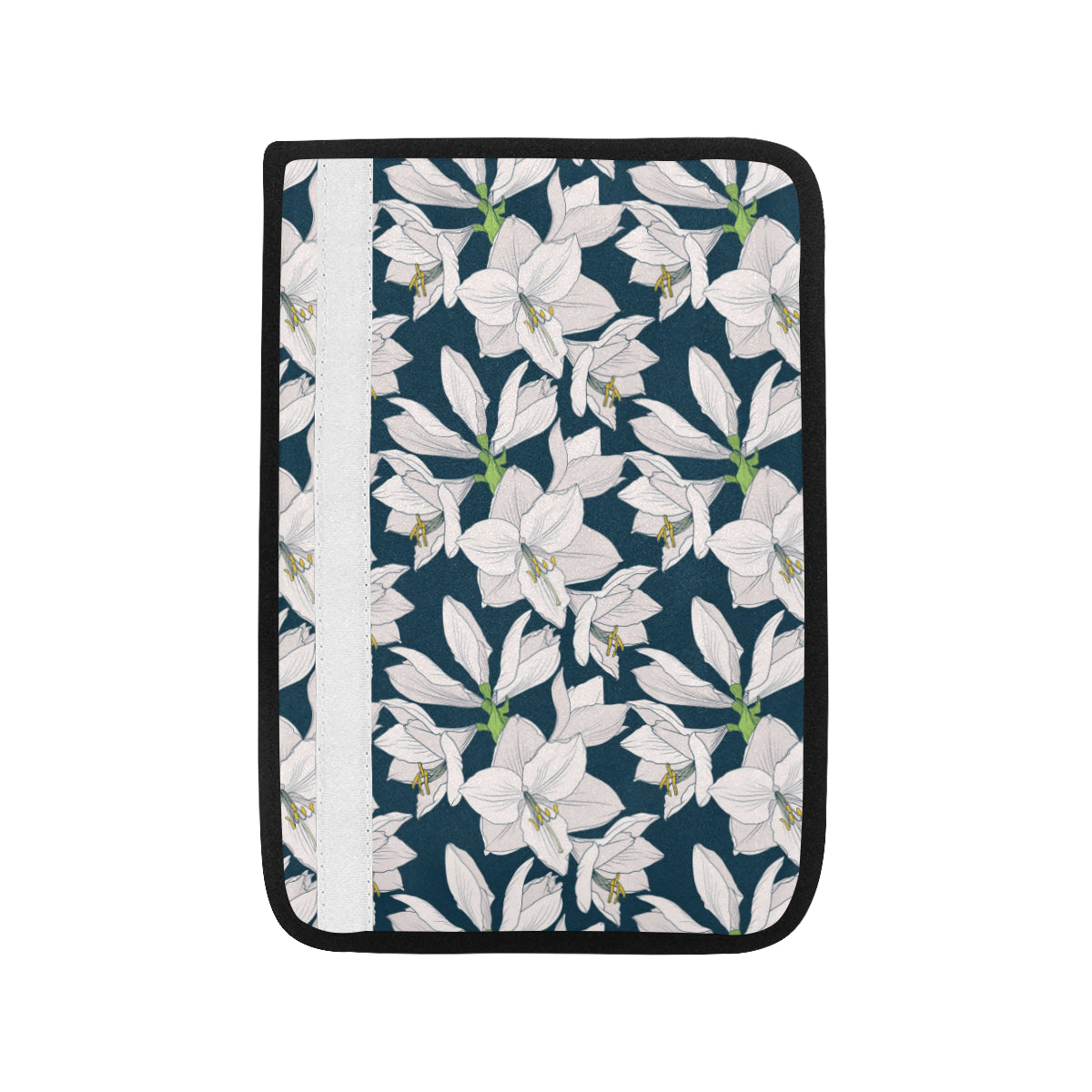 Amaryllis Pattern Print Design 01 Car Seat Belt Cover