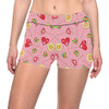 Lollipop Pattern Print Design LL05 Yoga Shorts