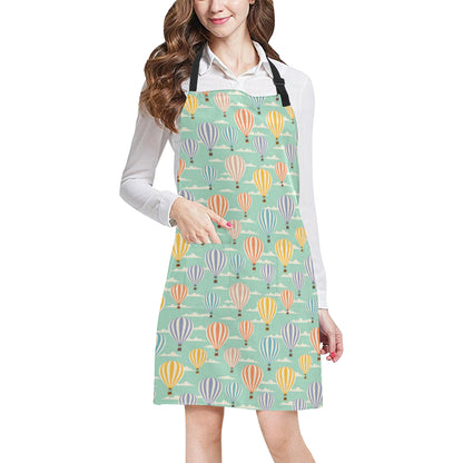 Ballon Pattern Print Design 01 Apron with Pocket