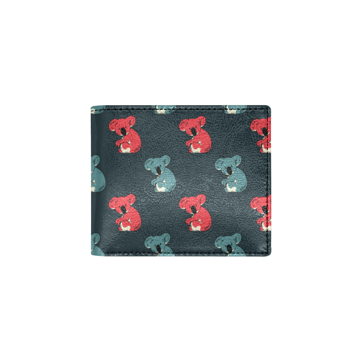 Koala Pattern Print Design 02 Men's ID Card Wallet