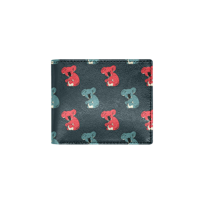 Koala Pattern Print Design 02 Men's ID Card Wallet