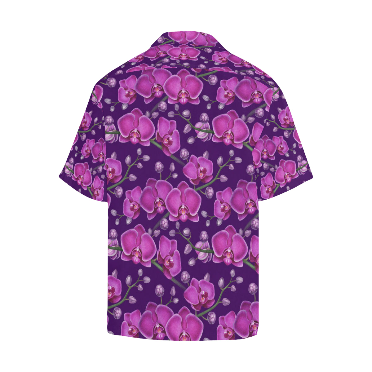 Orchid Pattern Print Design A03 Men's Hawaiian Shirt
