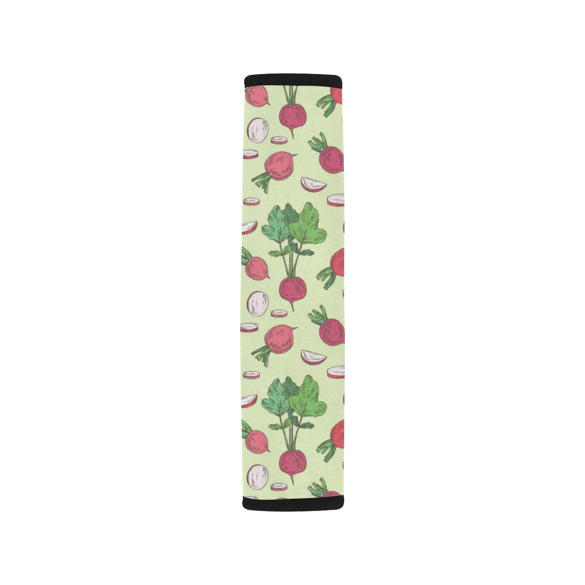 Radish Pattern Print Design A04 Car Seat Belt Cover