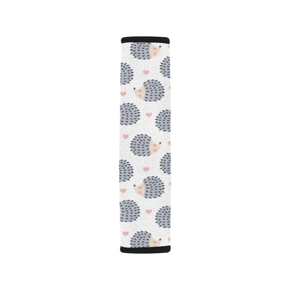 Hedgehog Baby Pattern Print Design 03 Car Seat Belt Cover
