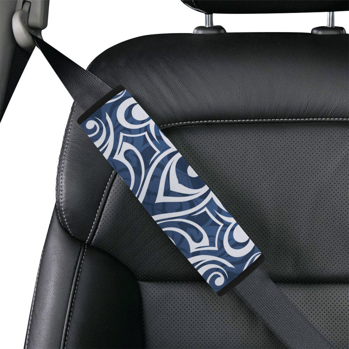 Maori Pattern Print Design 01 Car Seat Belt Cover