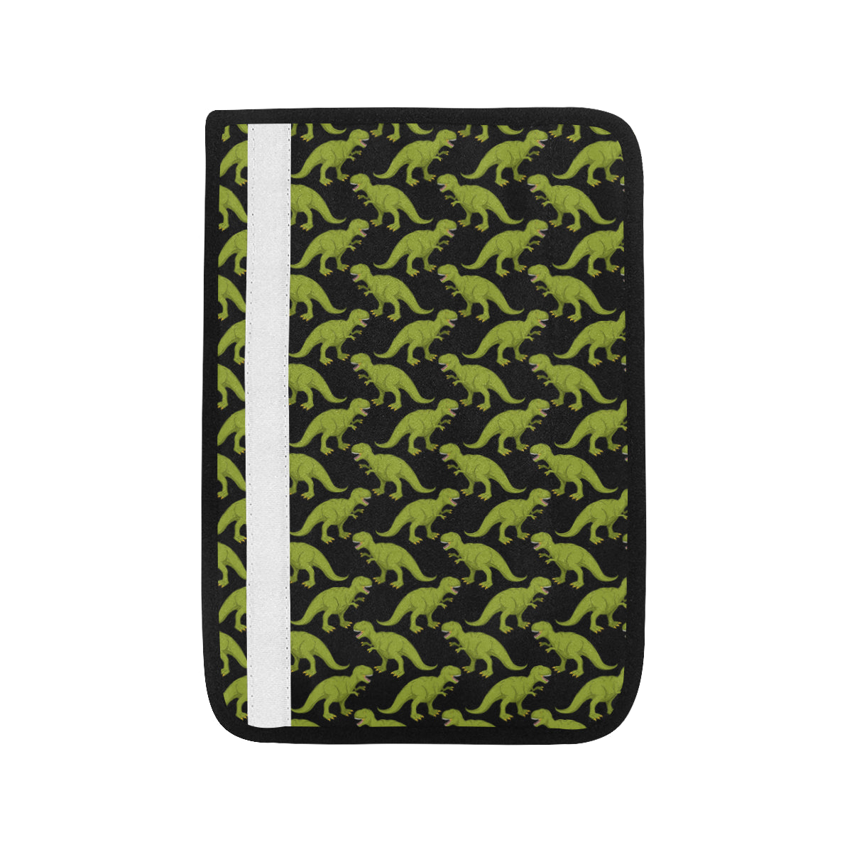 T Rex Pattern Print Design A02 Car Seat Belt Cover
