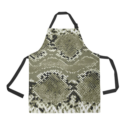 Python Pattern Print Design A04 Apron with Pocket