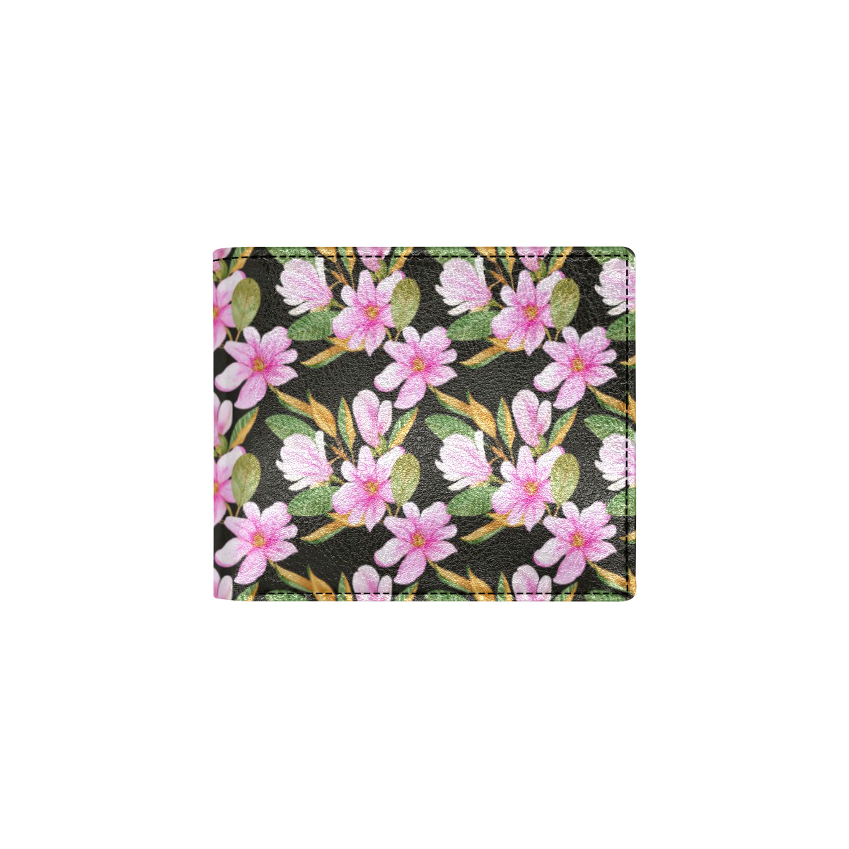 Magnolia Pattern Print Design MAG08 Men's ID Card Wallet