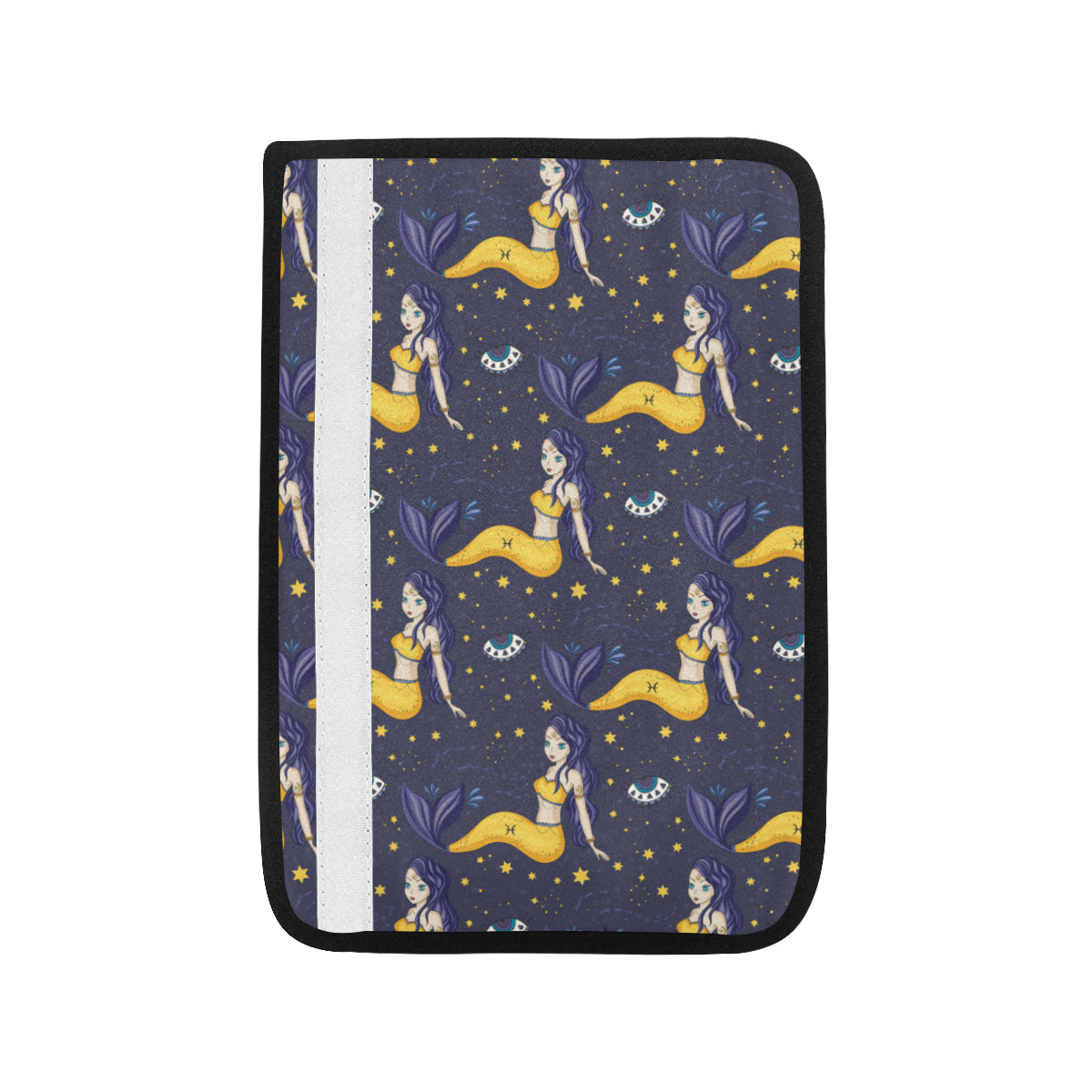 Pisces Pattern Print Design A04 Car Seat Belt Cover