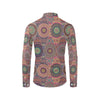 Bohemian Pattern Print Design 07 Men's Long Sleeve Shirt