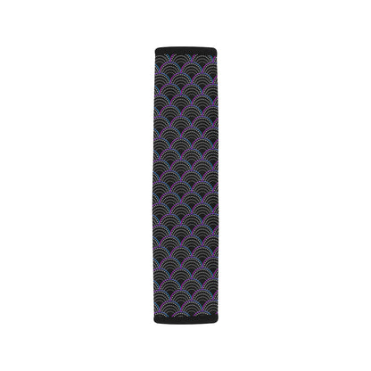 Mermaid Pattern Print Design 09 Car Seat Belt Cover