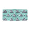 Mountain Pattern Print Design 01 Men's ID Card Wallet