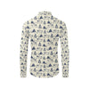 Campfire Pattern Print Design 01 Men's Long Sleeve Shirt