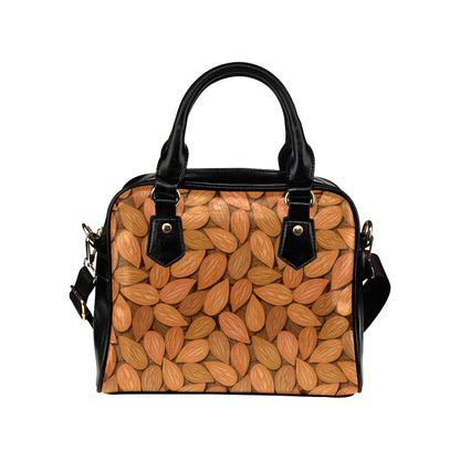 Almond Pattern Print Design 01 Shoulder Handbag