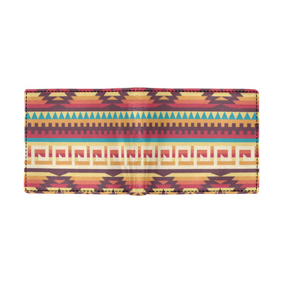 Tribal Aztec Vintage Men's ID Card Wallet