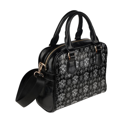 Cross Pattern Print Design 04 Shoulder Handbag