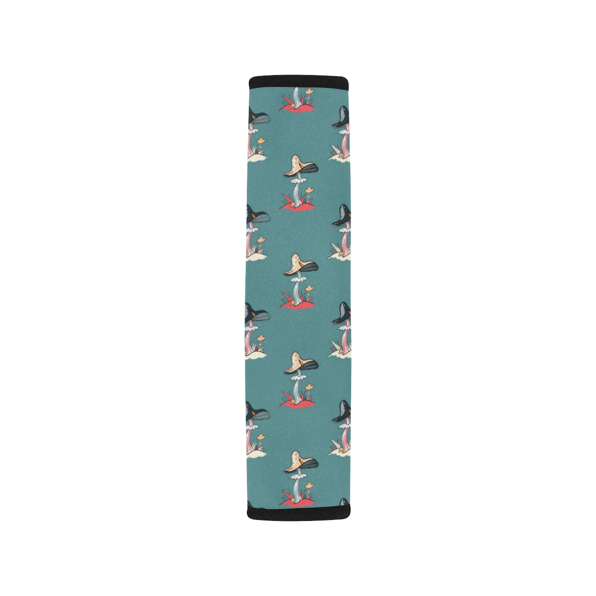 Mushroom Pattern Print Design A04 Car Seat Belt Cover