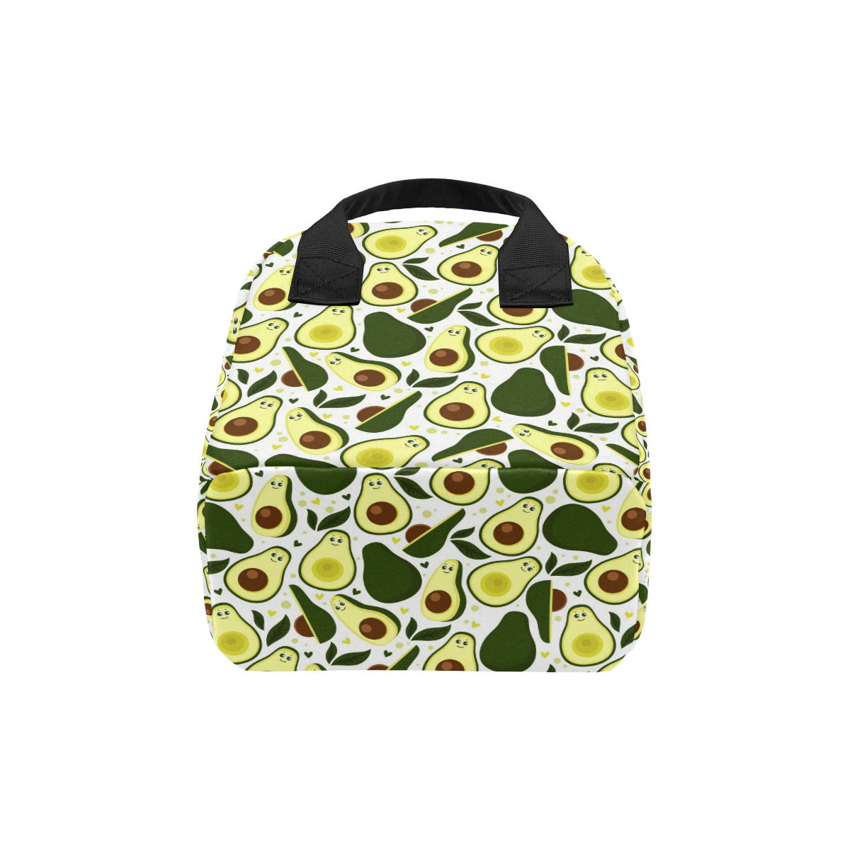 Avocado Pattern Print Design AC06 Insulated Lunch Bag