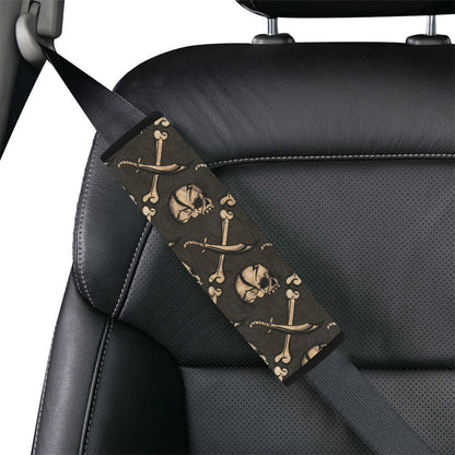 Pirate Pattern Print Design A03 Car Seat Belt Cover