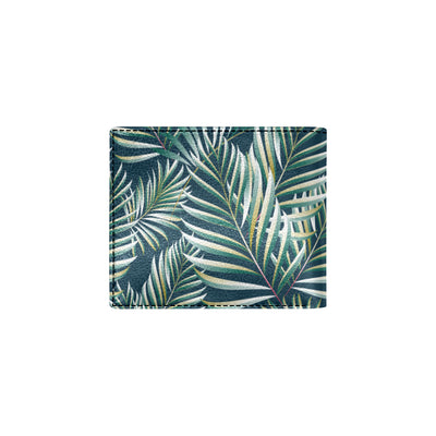 Sun Spot Tropical Palm Leaves Men's ID Card Wallet