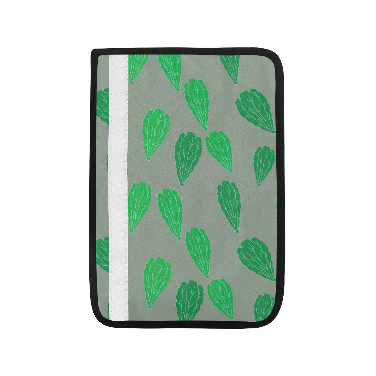 Lettuce Pattern Print Design 02 Car Seat Belt Cover