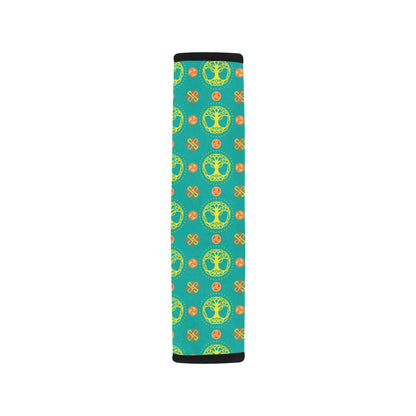 Celtic Tree of Life Print Pattern Car Seat Belt Cover