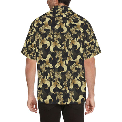 Goldfish Pattern Print Design 02 Men's Hawaiian Shirt