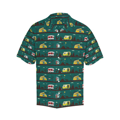 Camper Pattern Print Design 05 Men's Hawaiian Shirt