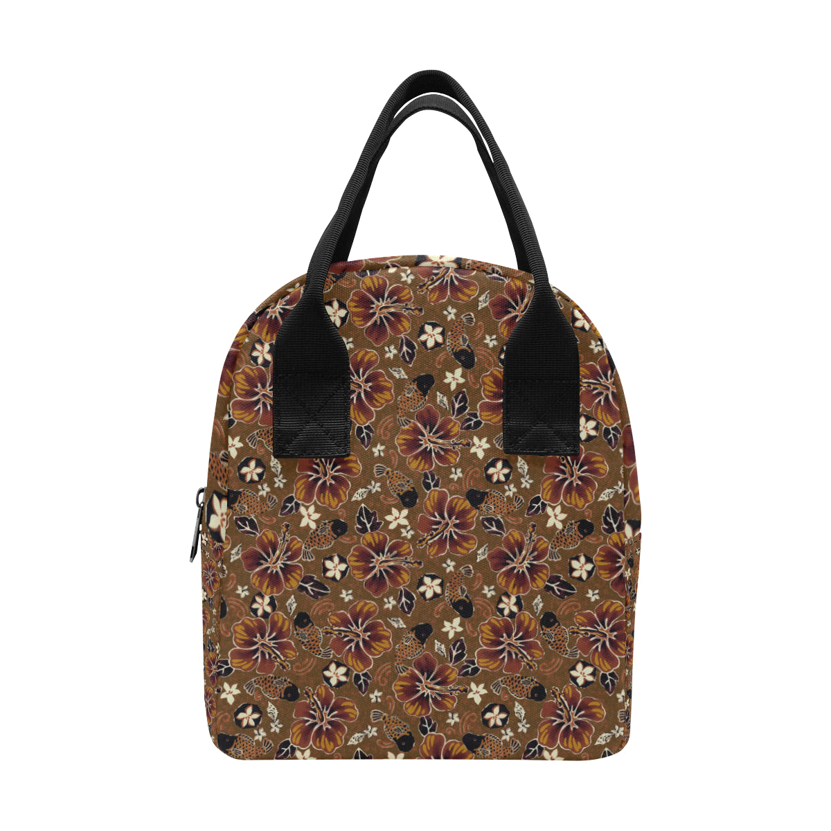 Hawaiian Themed Pattern Print Design H01 Insulated Lunch Bag