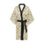 Beagle Pattern Print Design 04 Women's Short Kimono