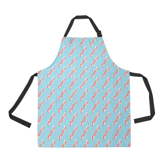 Bacon Pattern Print Design 03 Apron with Pocket