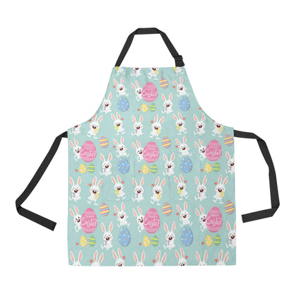 Easter Eggs Pattern Print Design RB014 Apron with Pocket