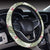 Bird Of Paradise Pattern Print Design 04 Steering Wheel Cover with Elastic Edge