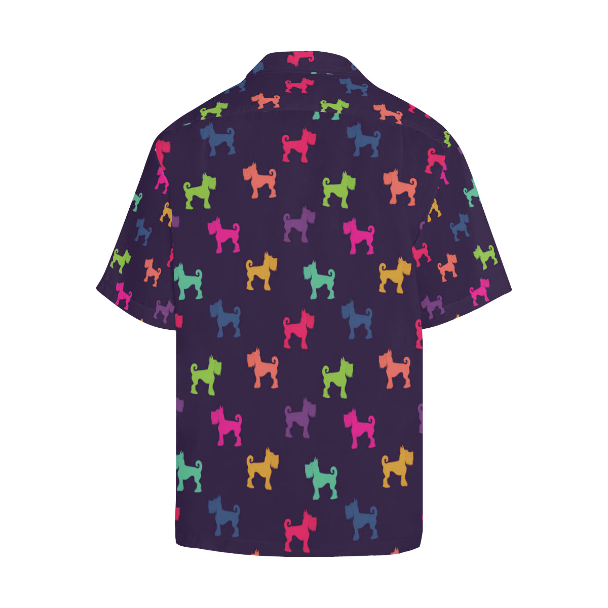 Schnauzers Pattern Print Design A05 Men's Hawaiian Shirt