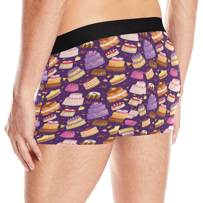 Cake Pattern Print Design 05 Men's Boxer Briefs
