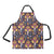 Ganesha Indian Pattern Print Design 03 Apron with Pocket