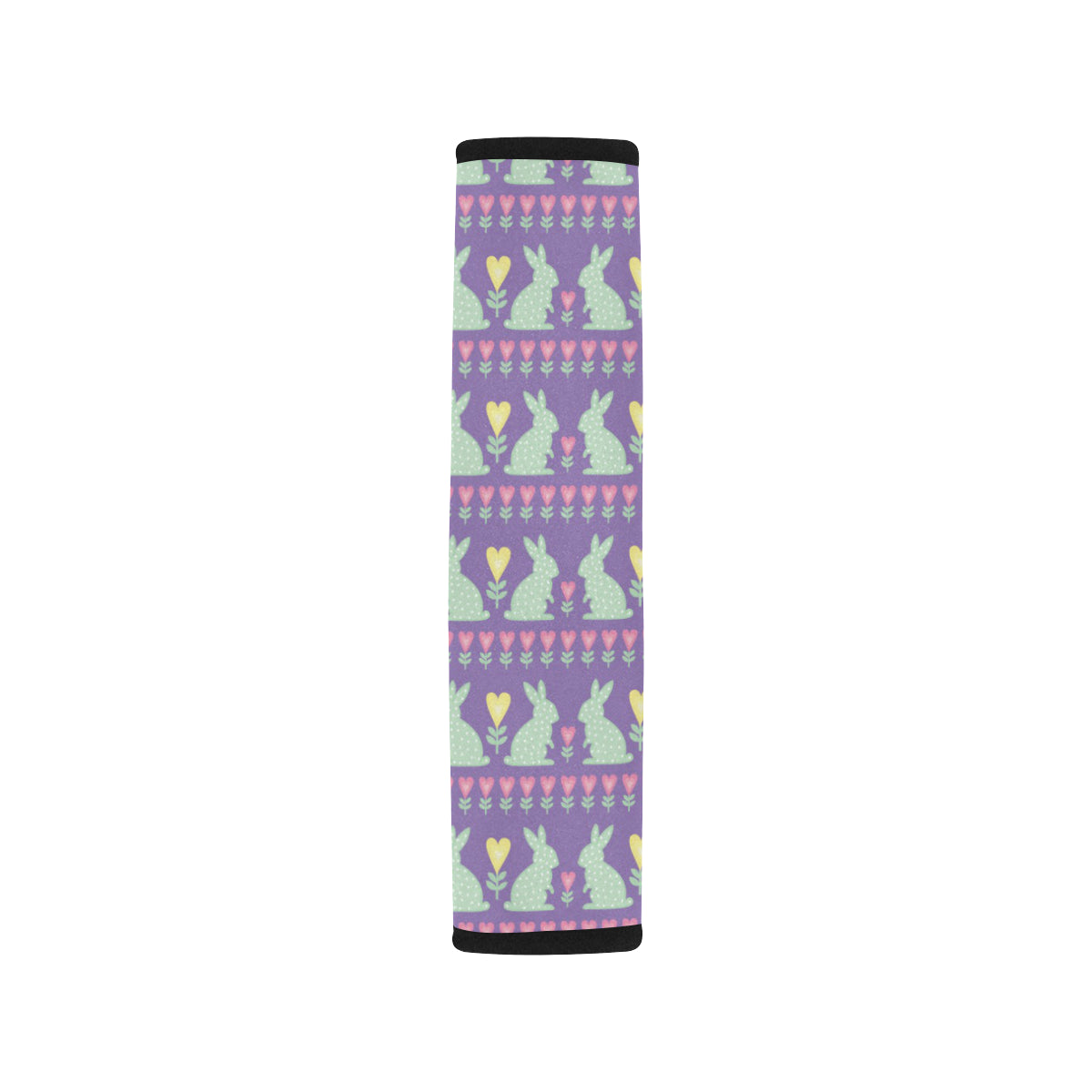 Rabbit Pattern Print Design RB01 Car Seat Belt Cover