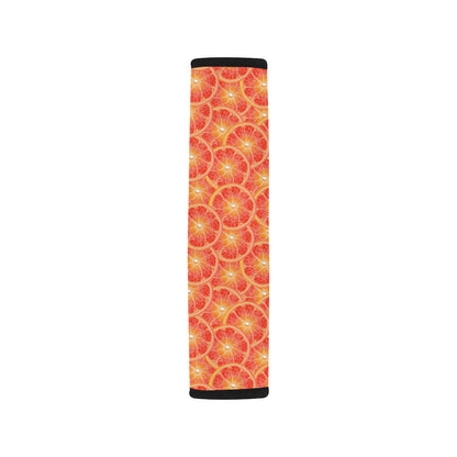 Grapefruit Pattern Print Design GF06 Car Seat Belt Cover