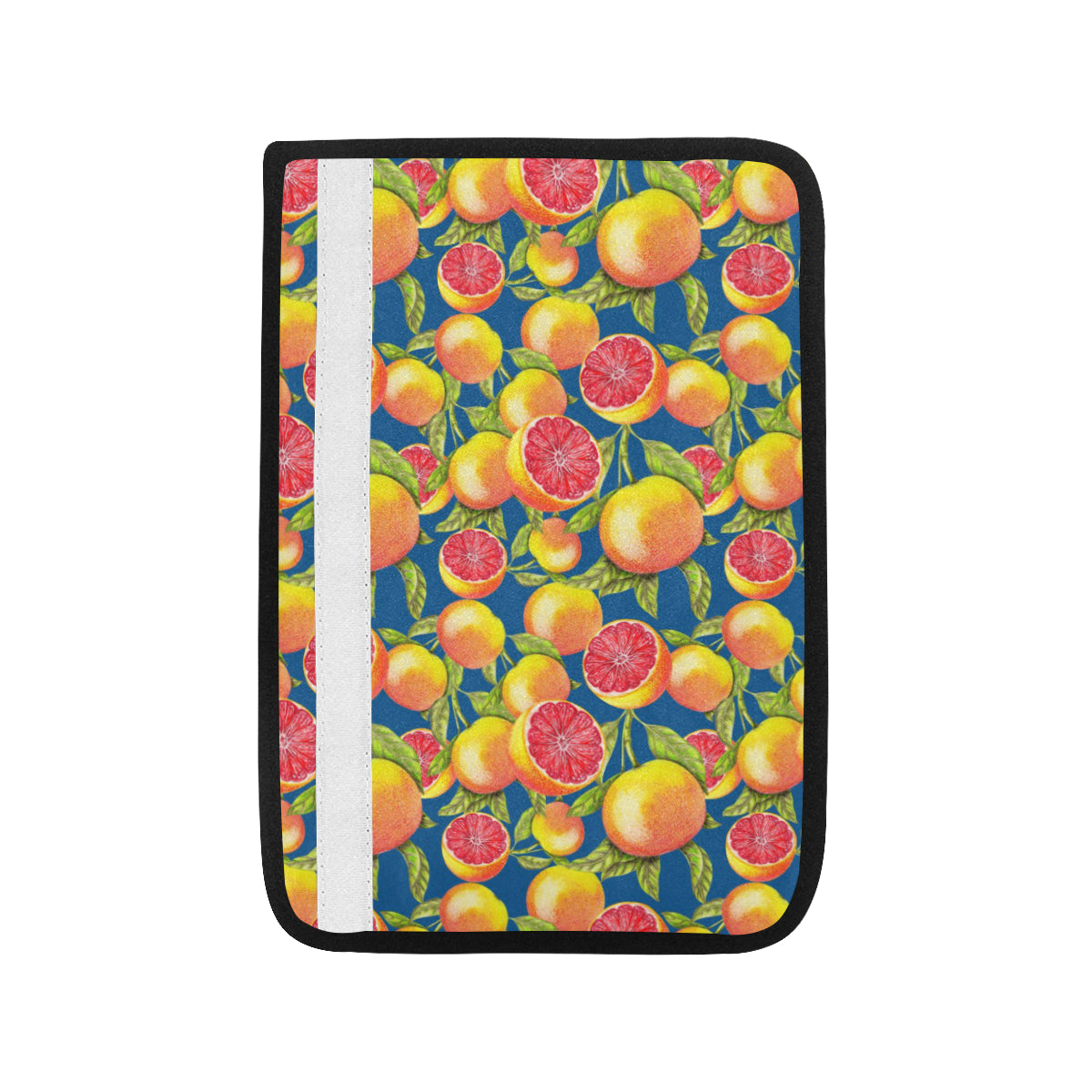 Grapefruit Pattern Print Design GF04 Car Seat Belt Cover
