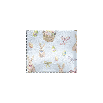 Rabbit Easter Eggs Pattern Print Design 03 Men's ID Card Wallet
