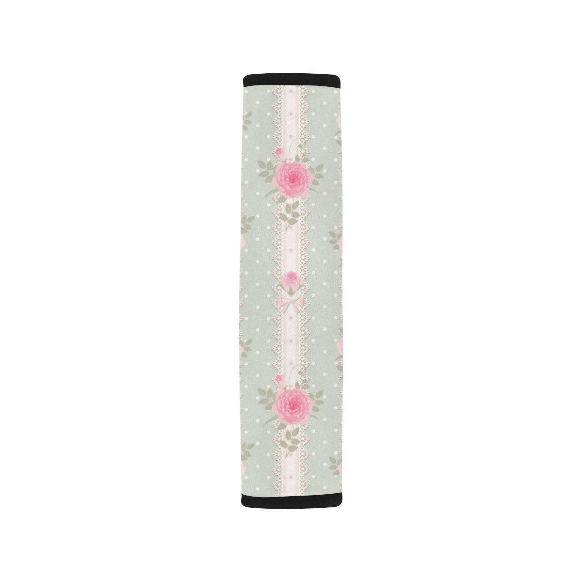 Rose Pattern Print Design RO016 Car Seat Belt Cover