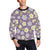 Anemone Pattern Print Design AM013 Men Long Sleeve Sweatshirt