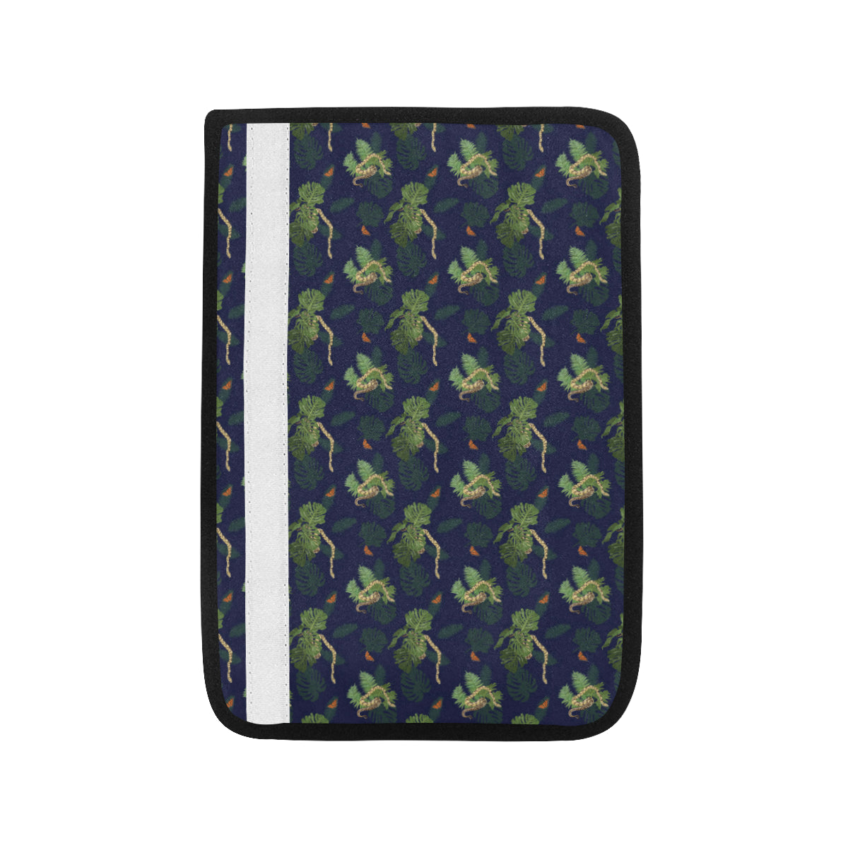 Boa Pattern Print Design 02 Car Seat Belt Cover