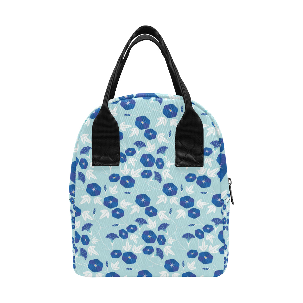Morning Glory Pattern Print Design MG07 Insulated Lunch Bag