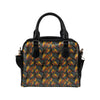 Bird Of Paradise Pattern Print Design 01 Shoulder Handbag
