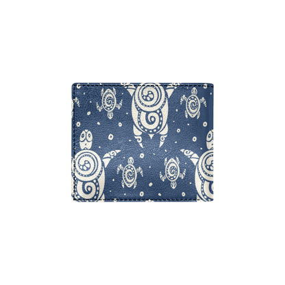 Sea Turtle Tribal Men's ID Card Wallet