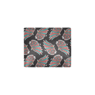 Angel Wings Pattern Print Design 05 Men's ID Card Wallet