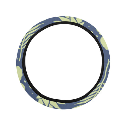 Pineapple Pattern Print Design PP07 Steering Wheel Cover with Elastic Edge
